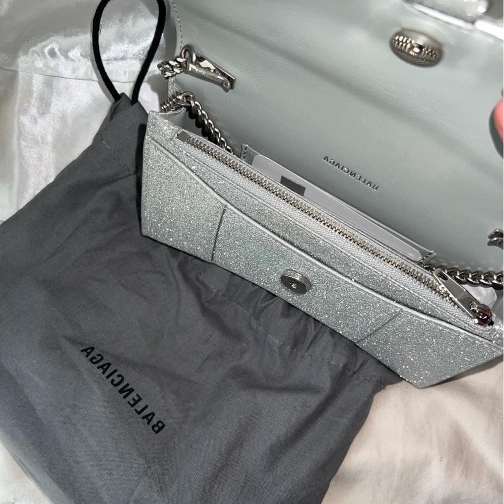 COPY - Balenciaga Sparkle Wallet On Chain Purse - Picture 3 of 3